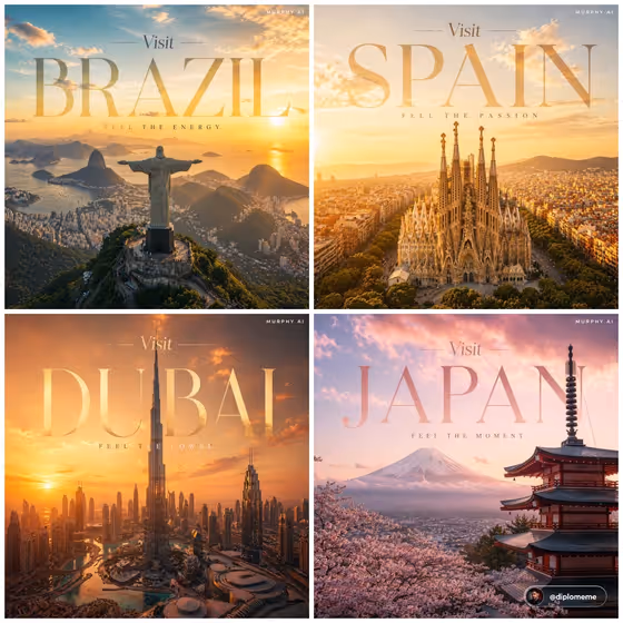 Luxury Destination Poster