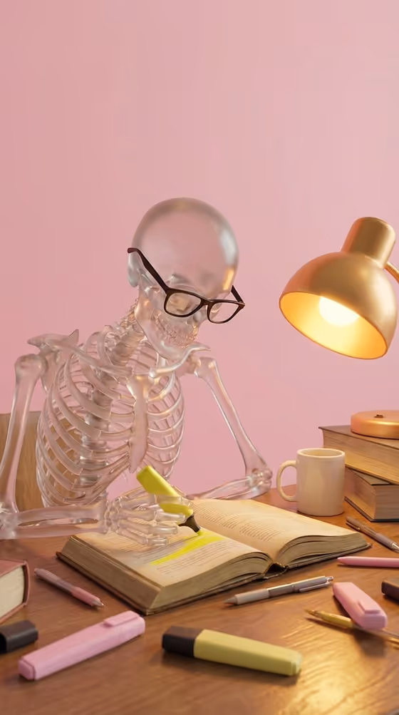 Glass Skeleton Study Session template result