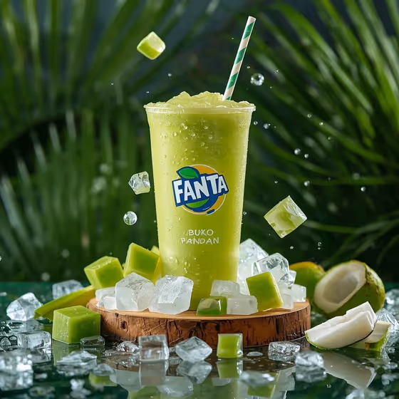 Buko Pandan Ice Campaign template result