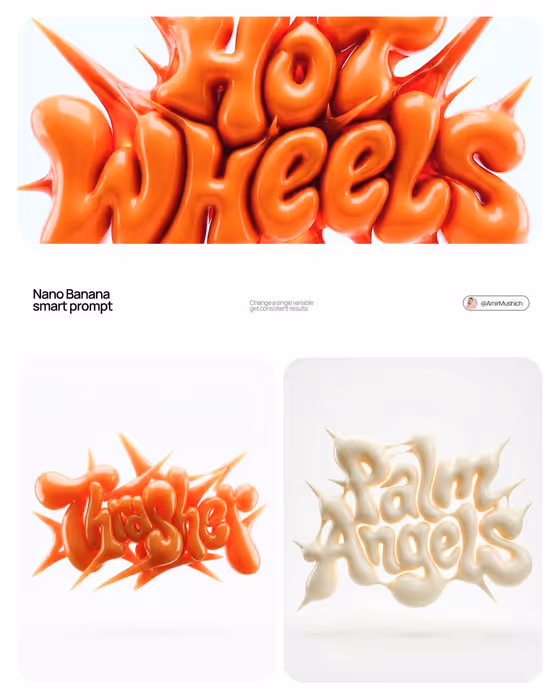 Inflatable Graffiti Logo Sculpture