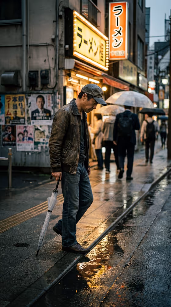 Candid City Moment
