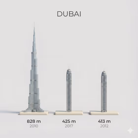 Three Towers Miniature