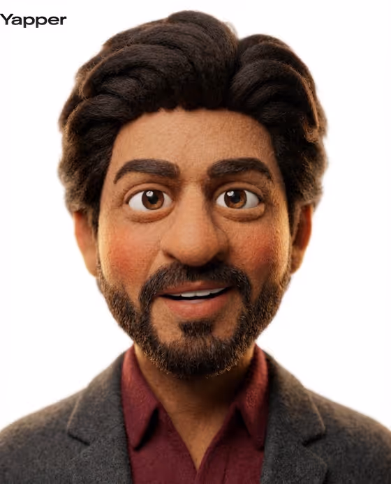 Claymation Portrait template result