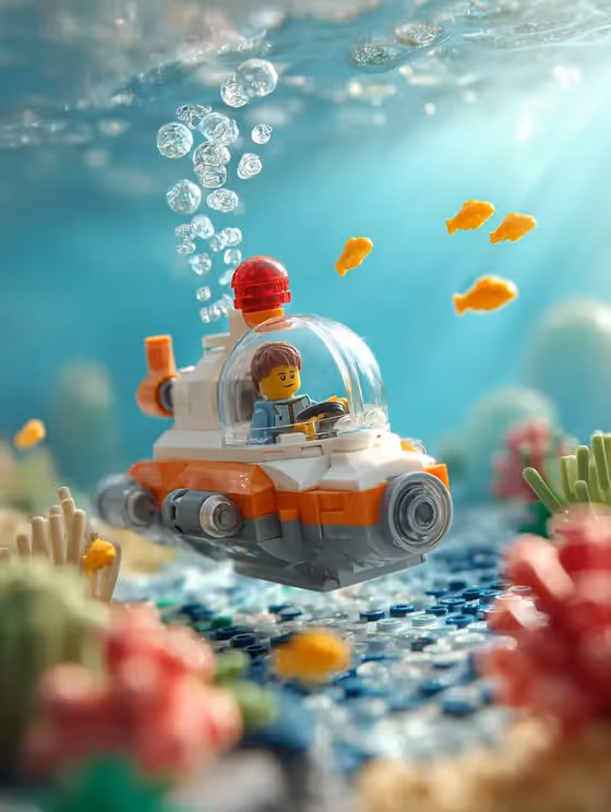 LEGO Submarine Reef