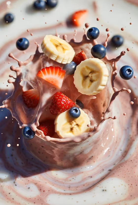 Fruit Smoothie Burst