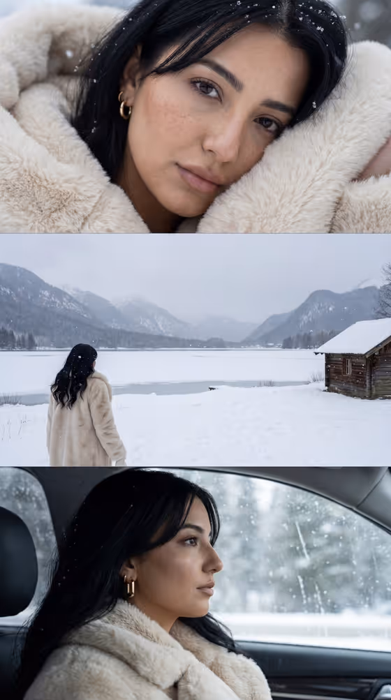 Winter Memory Triptych