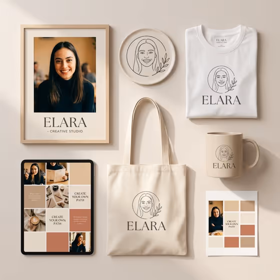 Personal Brand Showcase template result