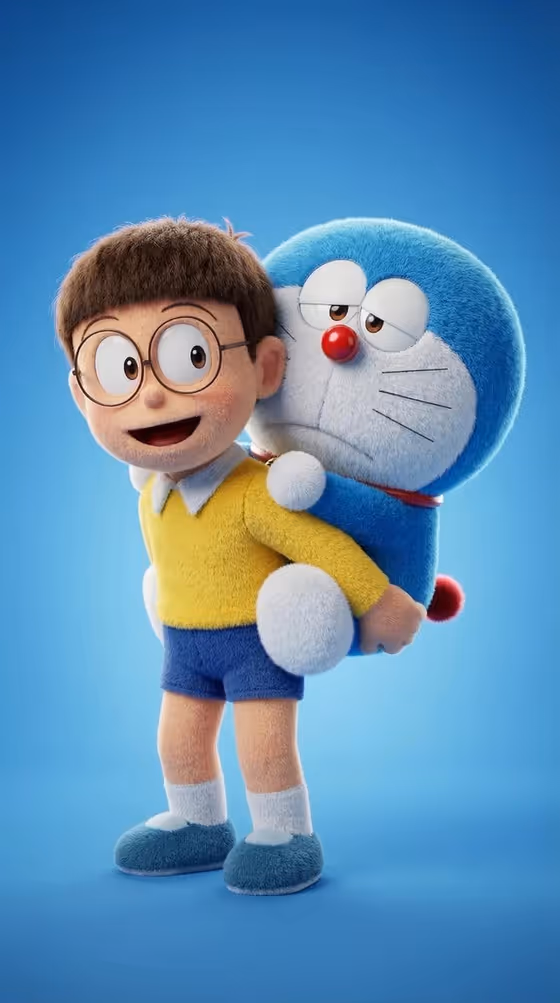 Plush Character Carrying Duo
