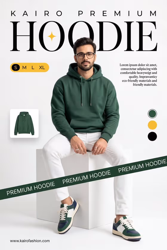 Hoodie Campaign Poster