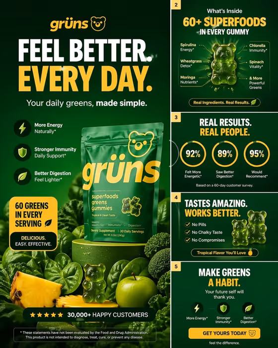 Gummies Carousel Ad template result