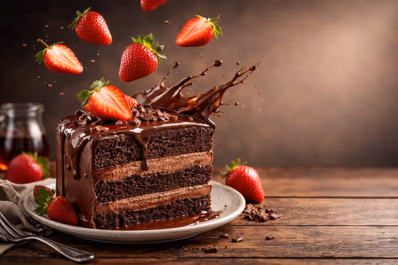 Advertising-Style Food Photography Of A Stack Of Pancakes