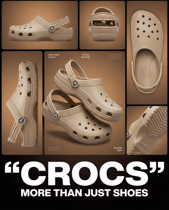 Clog Product Collage