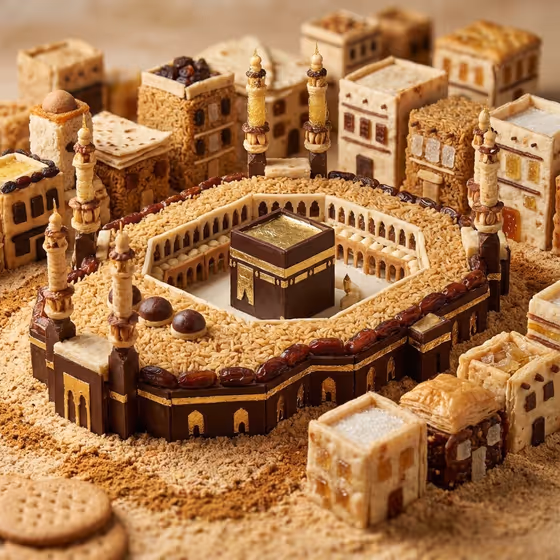 Edible City Diorama template result