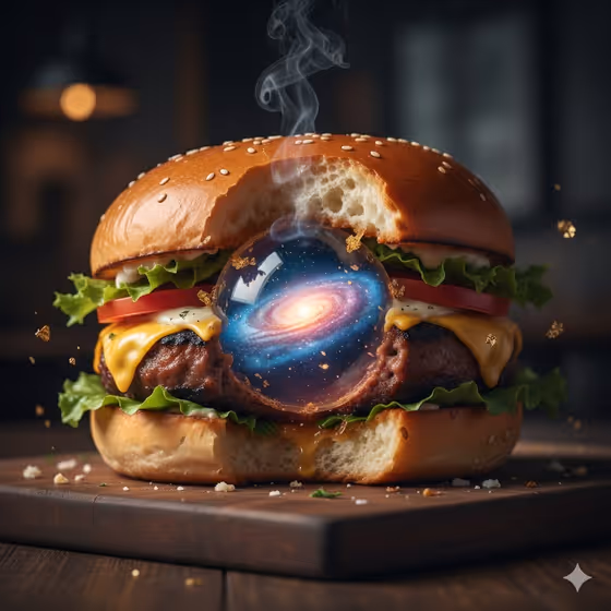 Burger Bite Moment