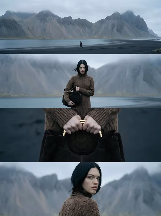 Vertical Cinematic Miniature Portrait