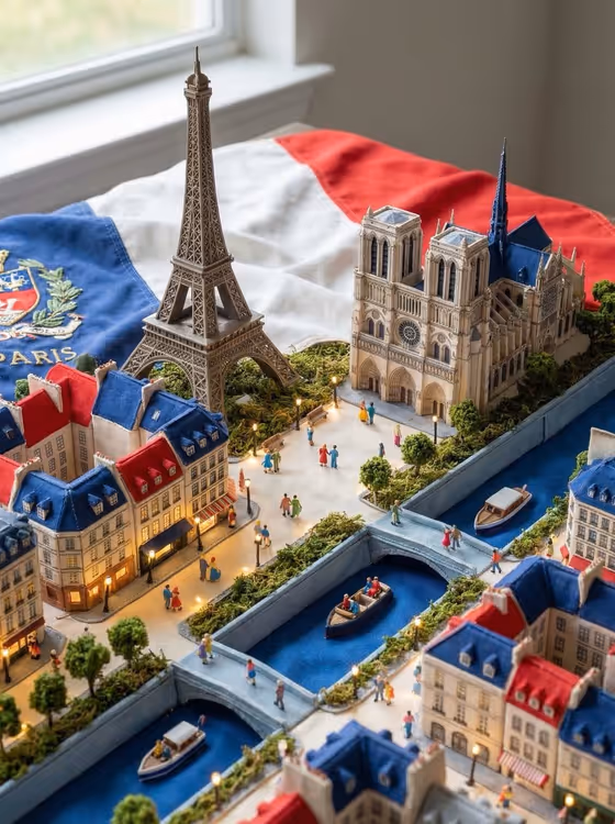 Cutaway City Diorama