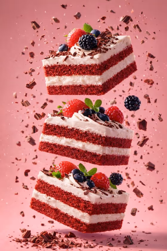 Floating Cake Cube