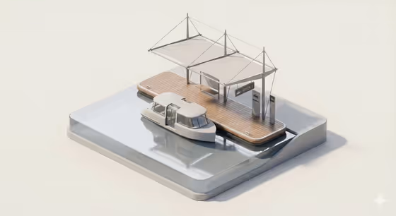 Minimal Transit Stop Diorama template result