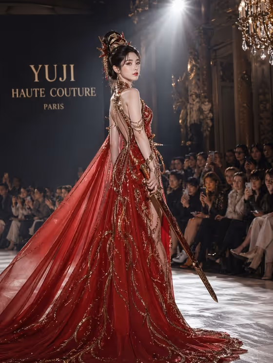 Red Sword Couture Runway