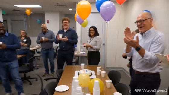 Casual Office Celebration Home Video