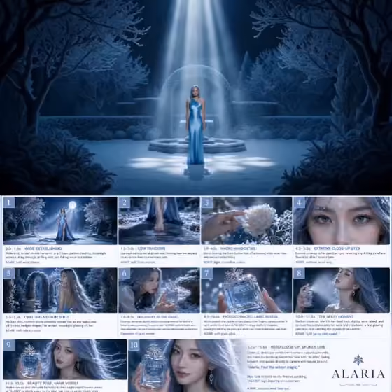 Frozen Garden K-Beauty Perfume Ad