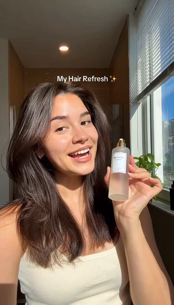 Morning Hair Refresh Beauty Ad