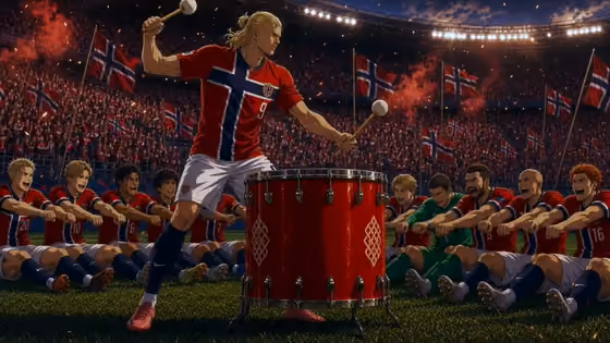 Anime Viking Drum Stadium Transformation