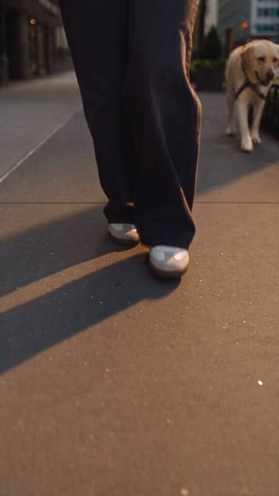 Golden Hour Sidewalk Coffee Spill Commercial