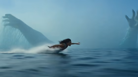 High-Speed Ocean Skim Adventure