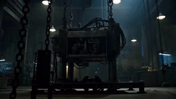 Workshop Machine Suspense Sequence