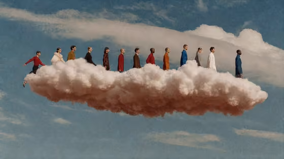 Cloud Runway Flight Formation