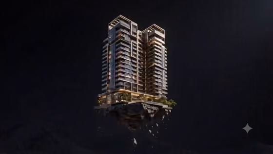 Floating Luxury Skyscraper HUD Tour