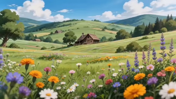 Anime Countryside Cooking Montage
