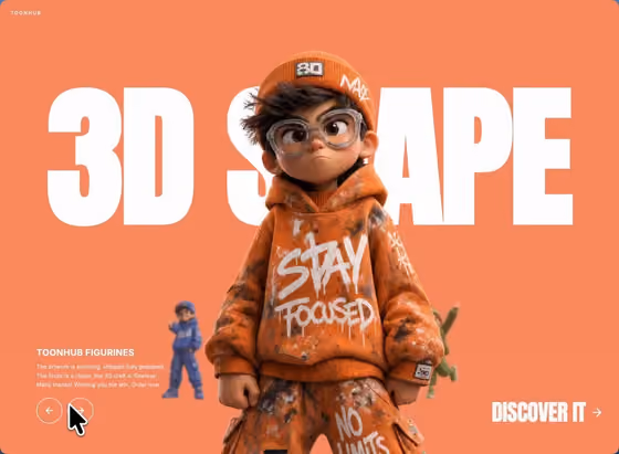 Toon Streetwear Figurine Showcase