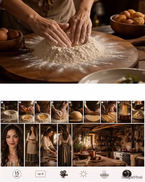Persian Pasta Reference Board