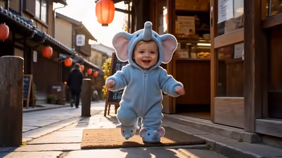 Elephant Onesie Toddler Bakery Joy