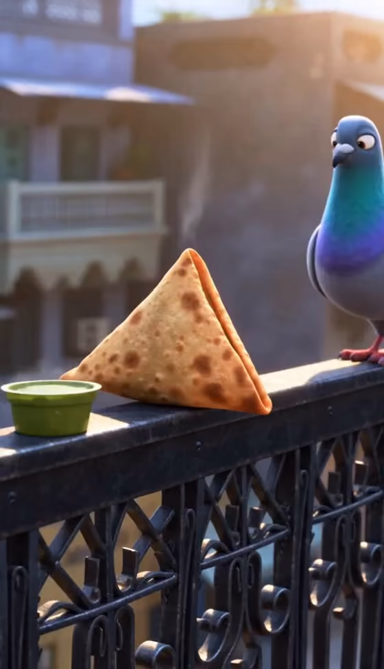 Falling Samosa Street Rescue