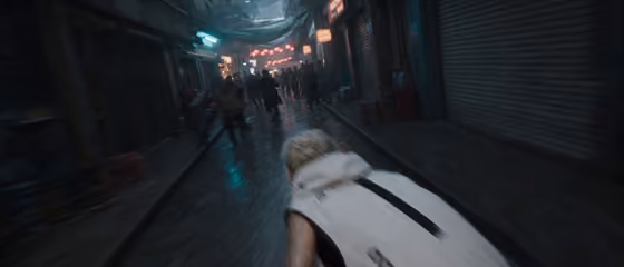 Neon Hanoi Hoverboard Chase