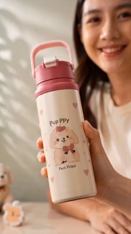 Puppy Thermos UGC Product Review