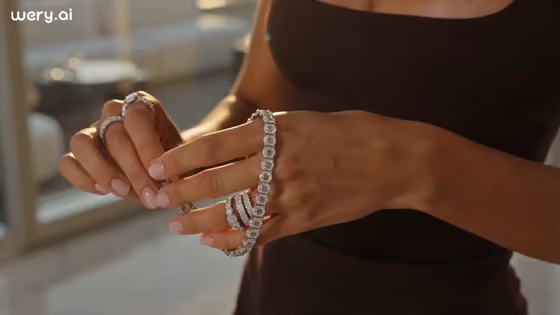 Luxury Diamond Jewelry Ad
