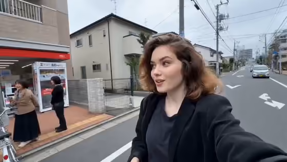 Japanese Daily Life Vlog Selfie Walk