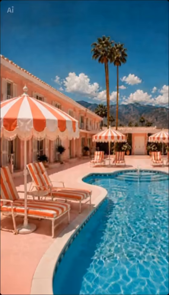 Pinky Rare Poolside Fashion Film