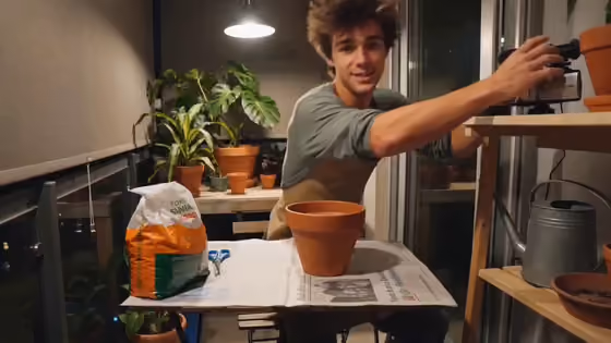 Cozy Mini DV Plant Care Vlog