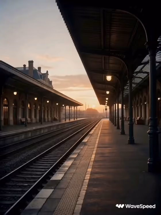 Last Train Before The Rain Storyboard