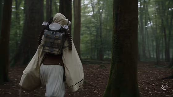Forest Jedi Ambush Lightsaber Duel