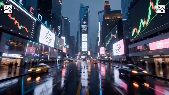 Futuristic AI Trading Platform Commercial