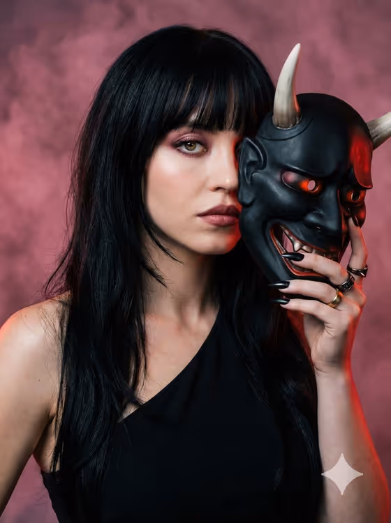 Oni Mask Portrait