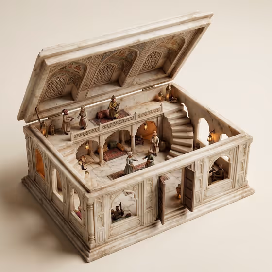Ornate Box Diorama template result