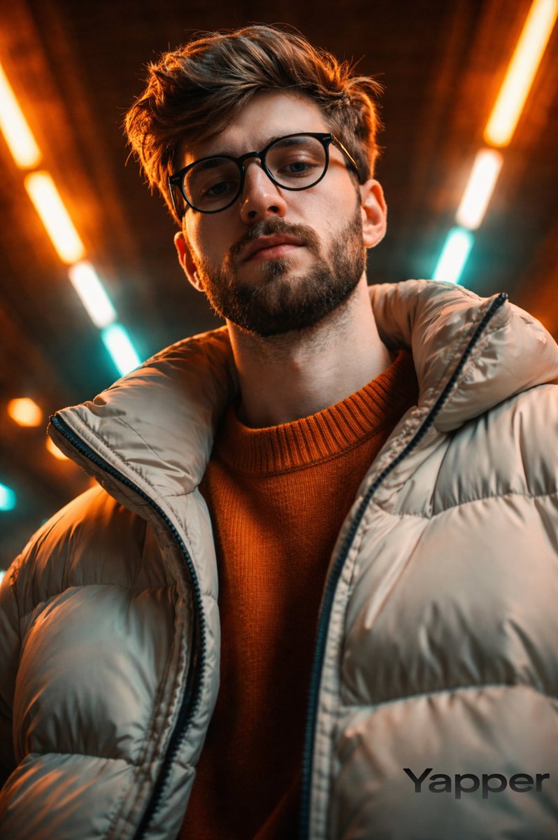 Neon Fashion Portrait