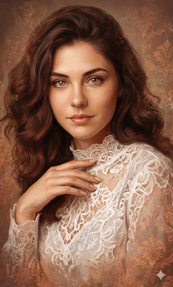 Ethereal Portrait template result